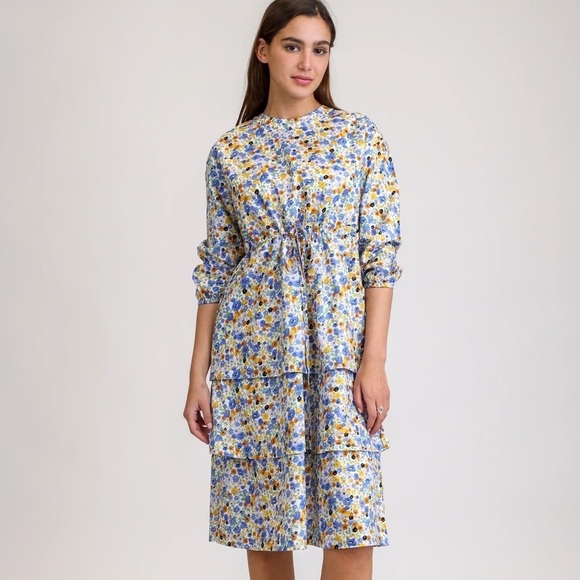 Udel Waisted Layered Dress - Picture 1 of 1